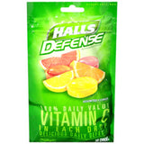 Gouttes Halls Defense agrumes, format pratique pour l'usage quotidien