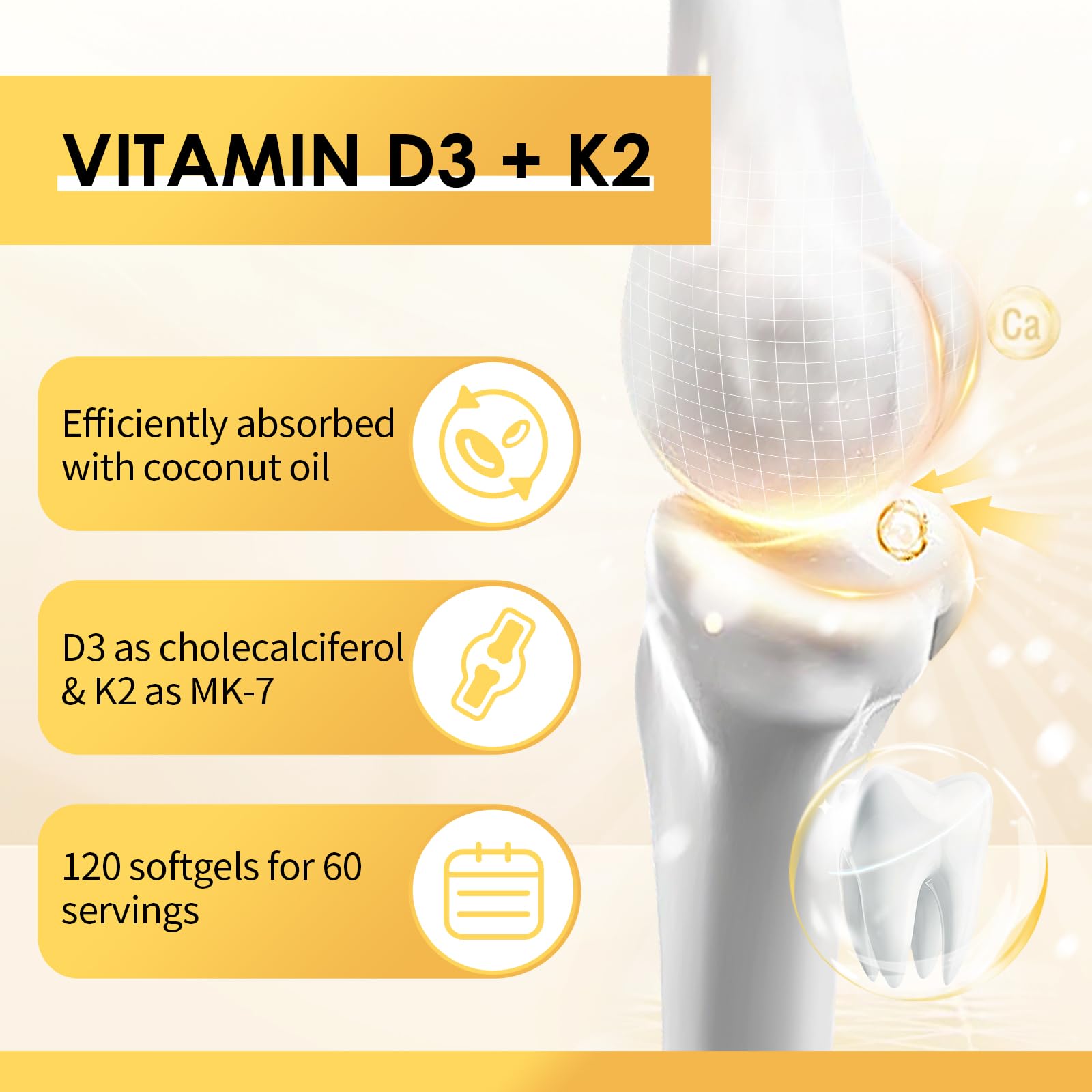 GPGP Softgels — capsules blanches faciles à avaler