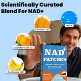 Graclin NAD+ Patch — pack de 60 patches, commodité sur deux mois.