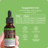 Grama Aller-Calm: étiquette-produit – ingrédients biologiques et transparence.
