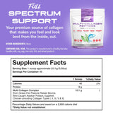 Poudre de collagène hydrolysé Granite prête à être mélangée.