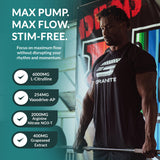 Arginine nitrite dans Granite Vaso Blast favorisant la perfusion musculaire.