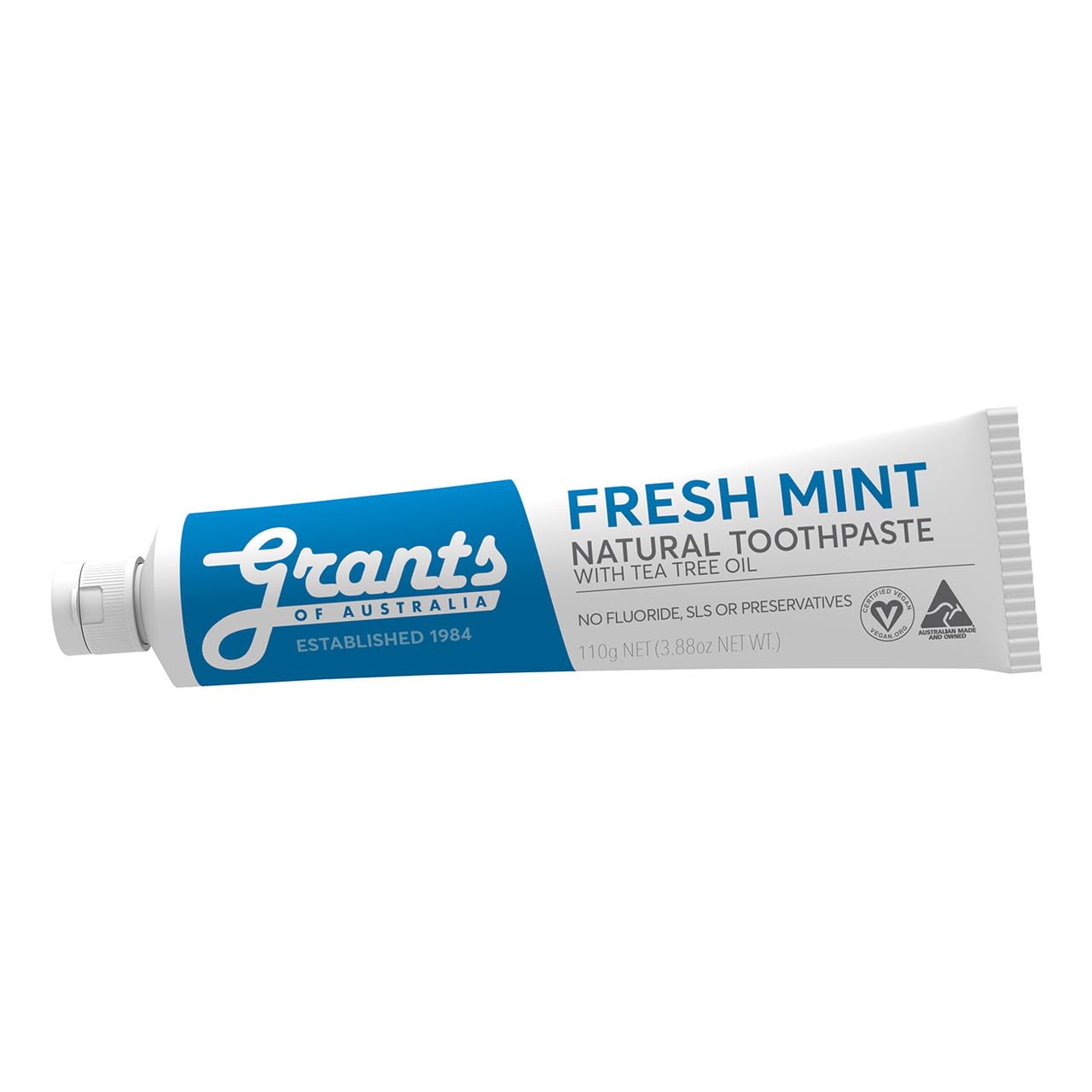 Grants of Australia tube dentifrice format pratique pour usage quotidien