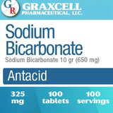 Graxcell tablettes bicarbonate de sodium, qualité pharmaceutique et sécurité.
