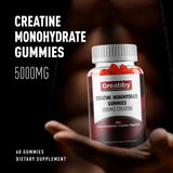 GREABBY Gommes avec taurine et B12, ingrédients clés pour l énergie quotidienne.
