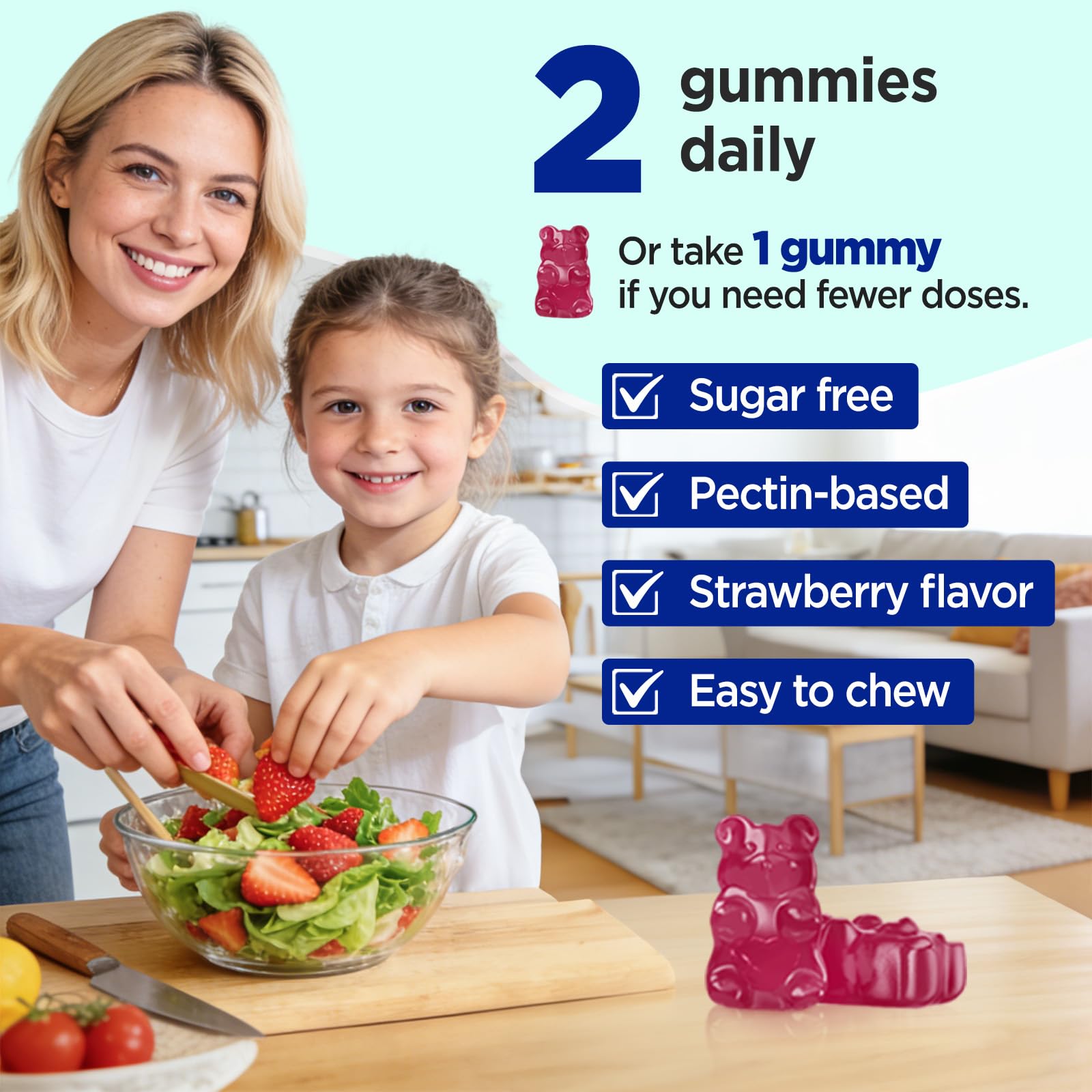 Gommes GREABBY à prendre après les repas, goût naturel et agréable.