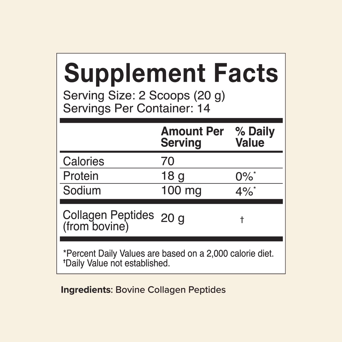 Great Lakes Wellness Collagen Peptides Poudre Dissolution-Rapide sans grumeaux