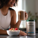 Great Lakes Wellness Collagen Peptides, boisson chaude facile à préparer.