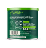 Great Lakes Wellness Collagen Peptides : formule hydrolysée Types I et III pour absorption potentielle.