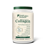Great Lakes Wellness collagène bovin – poudre dissolution rapide pour boire.