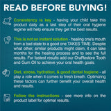 Great Oral Health dose quotidienne tablettes menthe: routine buccale durable.