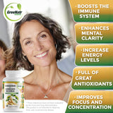 GreeNatr tablettes soutiennent vision et circulation grâce au Ginkgo.