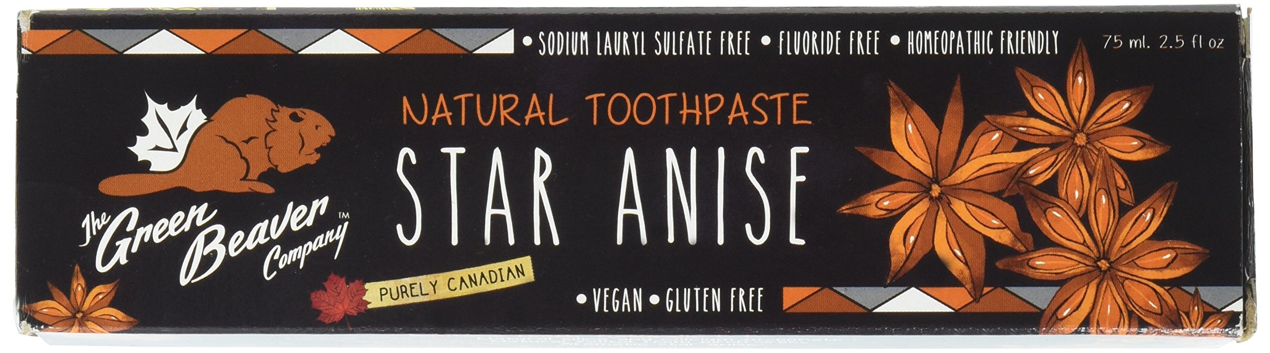 Dentifrice Green Beaver Anis Étoilé — tube facile à utiliser pour l'hygiène buccale naturelle.