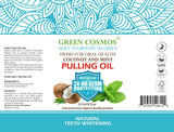 Green Cosmos huile tirage coco et menthe, parfum naturel.