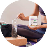 Après entraînement: boisson rapide à base de collagène Green Foods