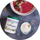 Smoothie avec Collagene hydrolysé Green Foods, idée de recette quotidienne