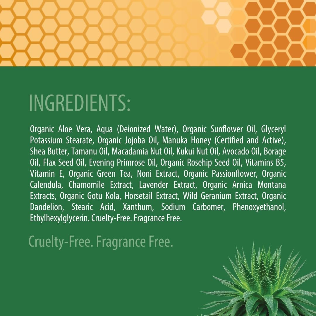 Pour adultes et enfants, Crème Manuka Eczema Green Leaf Naturals apaise irritations.