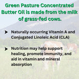Green Pasture Sans additifs cannelle, formule naturelle et sans artificiels.