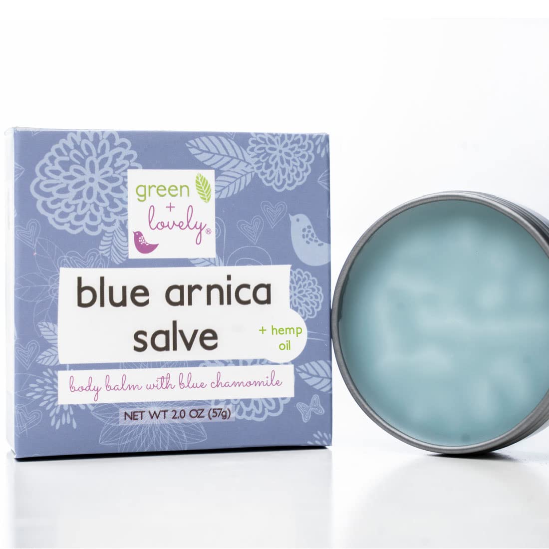 Crème Green + Lovely Arnica au chanvre, soulage potentiellement les douleurs musculaires.