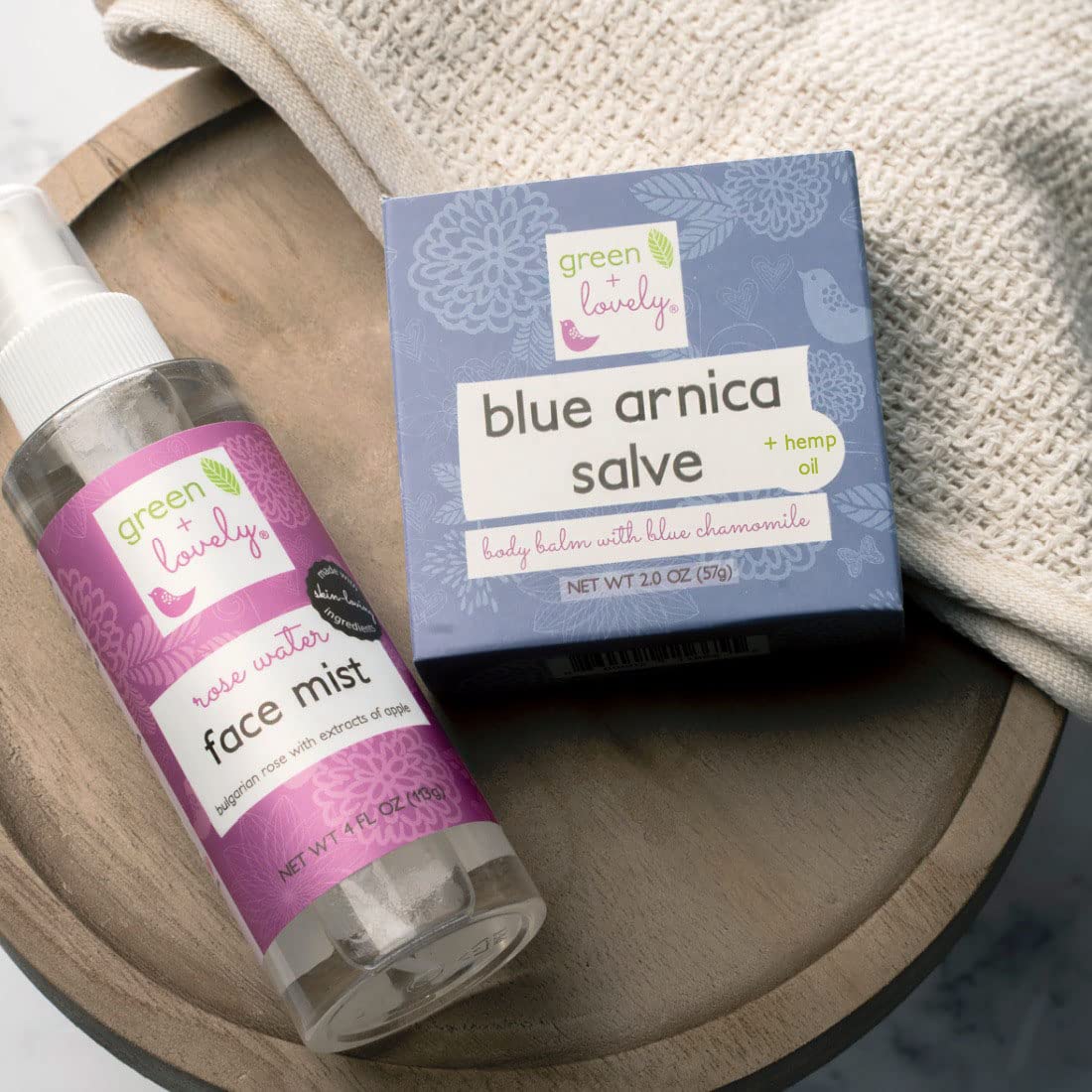 Produit fabriqué aux États‑Unis par Green + Lovely, qualité et traçabilité.