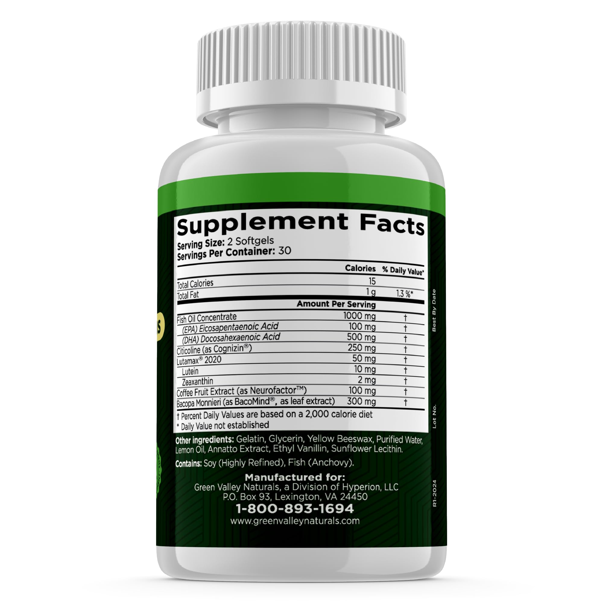 GREEN VALLEY NATURALS – fabrication GMP, sans OGM et sans gluten