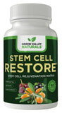 Green Valley Naturals Stem Cell Restore – bouteille de gélules, soutien potentiel à l'énergie.
