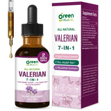 Gouttes GreenHerbVibe de valériane pour favoriser le sommeil.