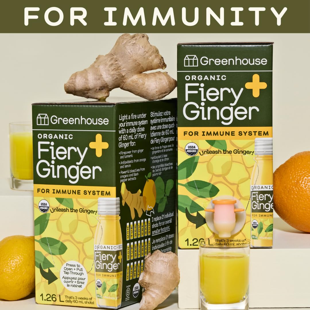 Ingrédients biologiques: gingembre, curcuma, citron, poivre noir et origan