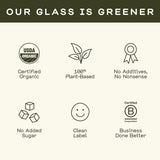 GREENHOUSE JUICE CO. Sans additifs artificiels, ingrédients biologiques et naturels.