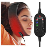 GreenInit Chauffe-wrap visuel TMJ en action pour confort ciblé du visage