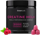 Gommes GreenLab Creatine HCL+ pour femmes, boîte pratique.