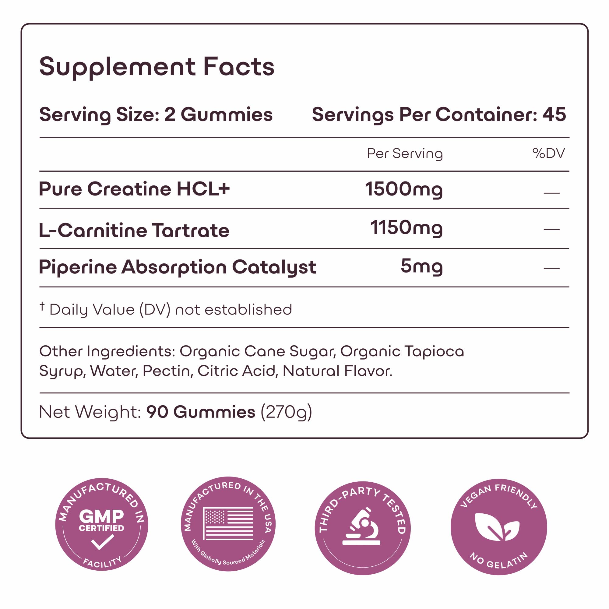 Format pratique sans mélange à emporter, GreenLab Creatine HCL+.