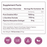 Format pratique sans mélange à emporter, GreenLab Creatine HCL+.