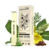 GreenMist stylo-diffuseur mullein : diffusion douce pour respiration quotidienne.