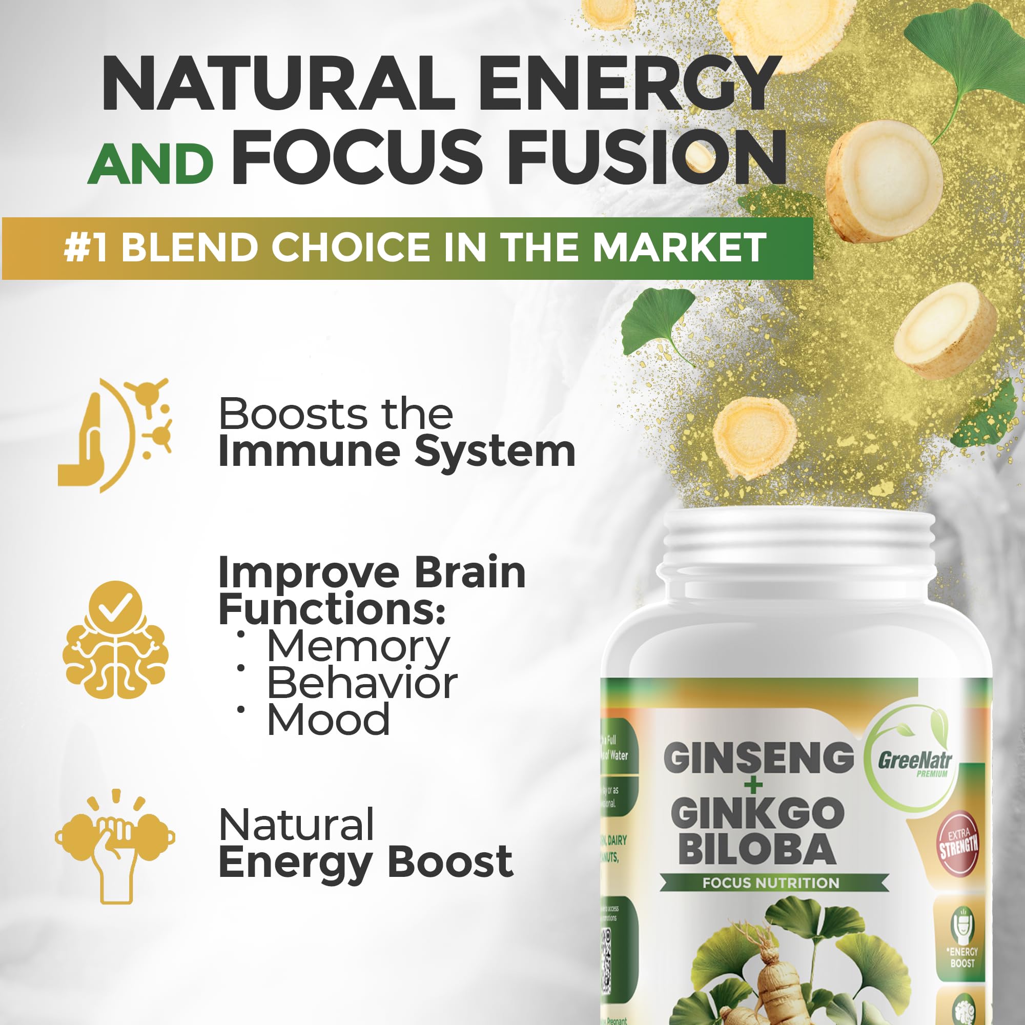 GreeNatr dosage quotidien — 2 fois par jour.