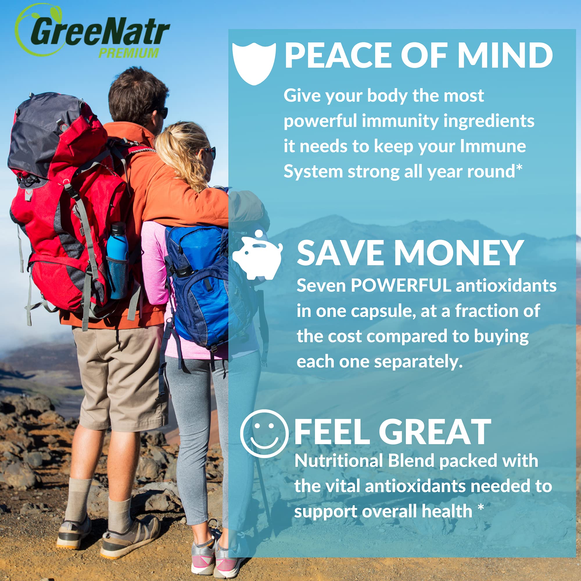 GreeNatr etiquette-flacon, étiquette lisible, ingrédients et usages potentiels expliqués.