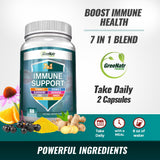 GreeNatr ingrédients clés, vitamine C et zinc, pour un soutien potentiel.