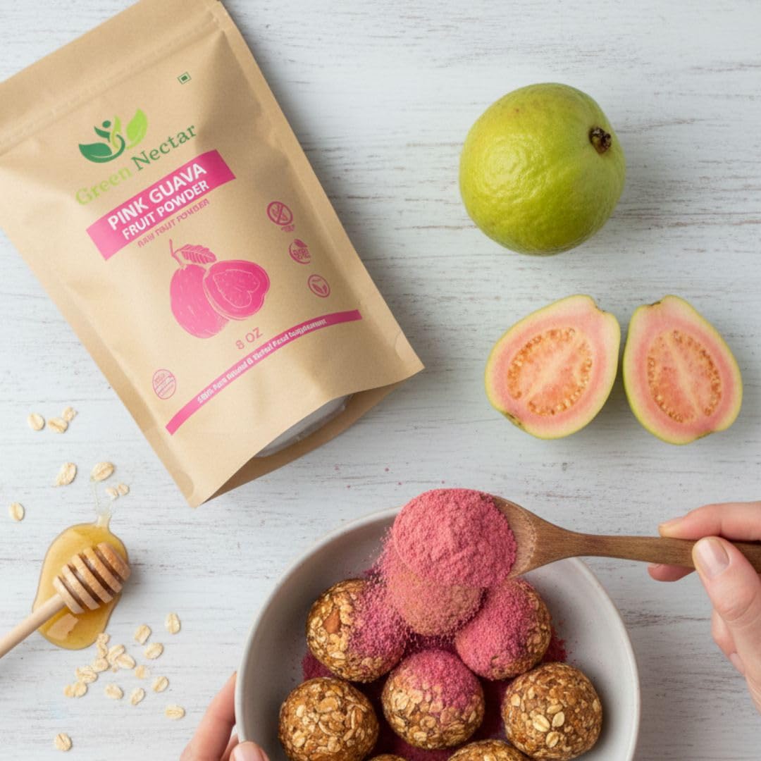 GREEN NECTAR offre fibres et vitamine C dans l’alimentation.