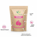 Poudre GREEN NECTAR, polyvalente pour boissons et desserts au goût fruité.