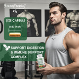 GREENPEOPLE Berberine liposomale, technologie CaelumCore pour une absorption améliorée.