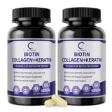 GPGP GreenPeople Biotine – capsules dans la bouteille, cheveux forts et ongles résistants.