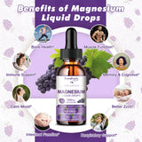 GREENPEOPLE Magnésium Glycinate Liquide – goût raisin, solution sans sucre pour routine nocturne.