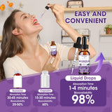 GREENPEOPLE Magnésium Glycinate Liquide – prise avant le coucher, rapide et efficace.