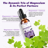 GREENPEOPLE Magnésium Glycinate Liquide – produit vegan, sans OGM et sans gluten.