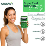 Greens+ Poudre brute immunité et soutien quotidien