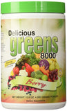 Greens World Delices Greens 8000 Berry - bouteille, couleur vive et énergie potentielle