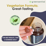 Greensential Gummies complexe vitaminé : nutrition complète pour peau et ongles
