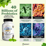 GREENVIFY BioDentex Max – bouchon sécurisé et emballage robuste pour une expérience fiable.