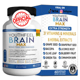 GREENVIFY YouthFeel Brain Max – bouteille montrant le design, soutien cognitif potentiel