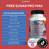GREENVIFY Free Sugar Pro Max – utilisation quotidienne avec eau, pratique et rapide